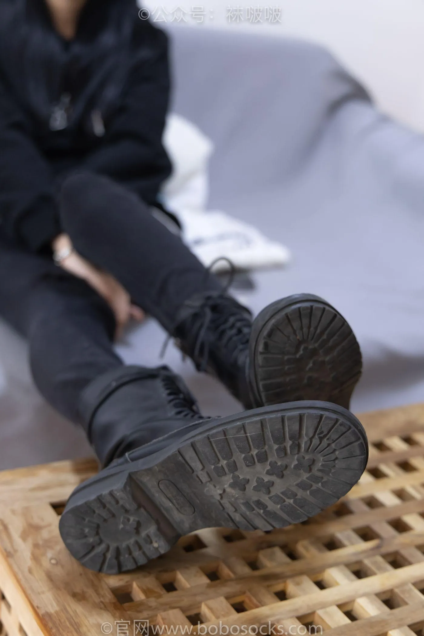 [BoBoSocks袜啵啵]NO.061 稚予-短靴、白棉袜、裸足 [145P]插图8